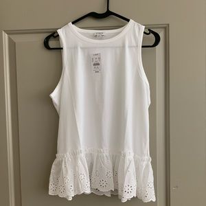 NWT JCrew Peplum Blouse